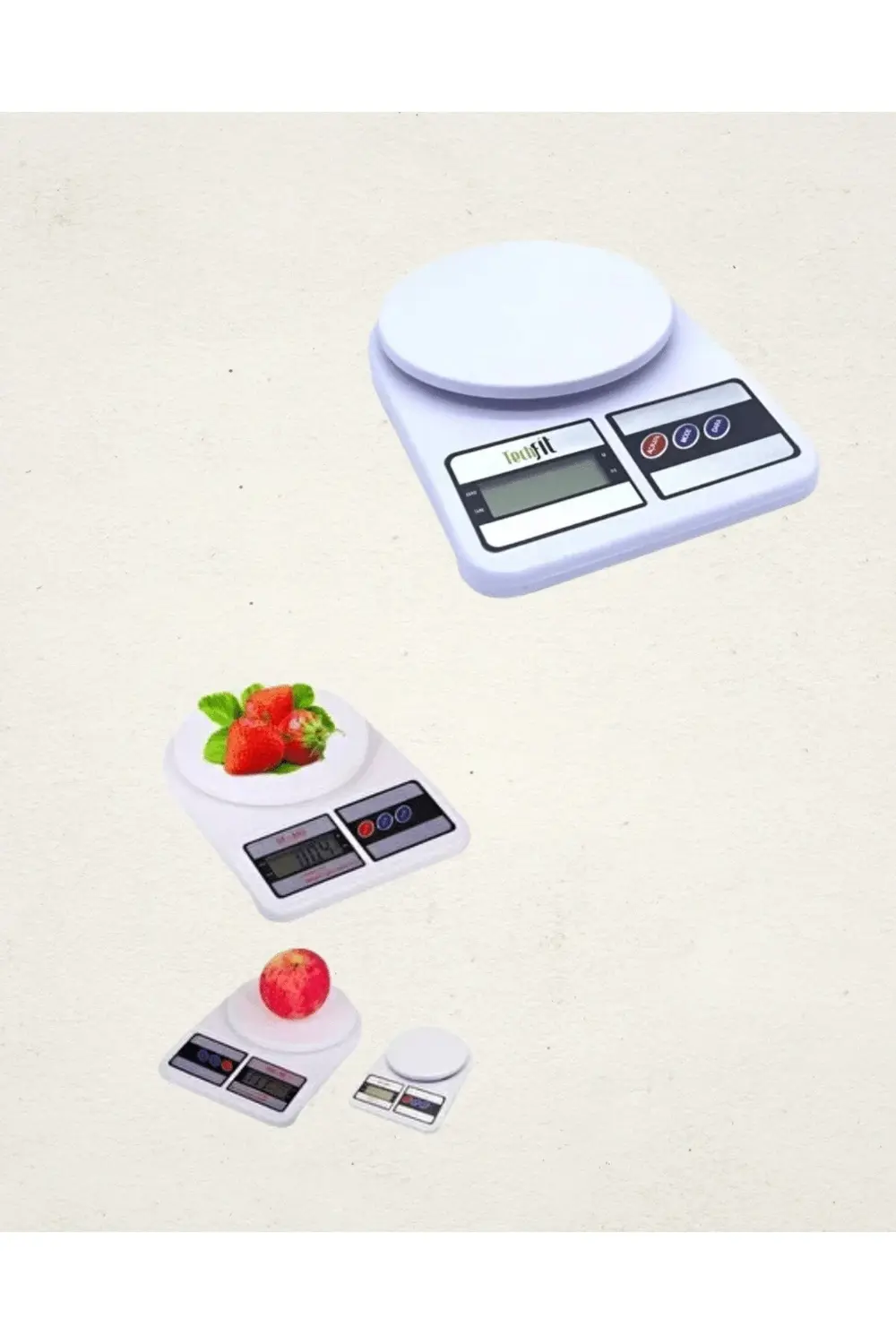 BFS 10 Kg Kapasiteli LCD Ekranlı Dijital Mutfak Tartıs