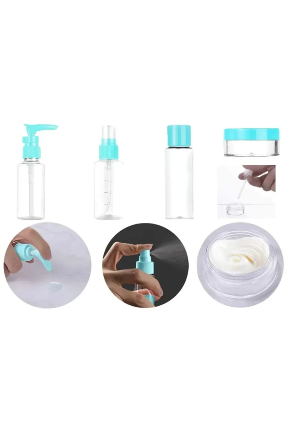 BFS 10 Parça Seyahat Sprey ve Boş Şişe Seti