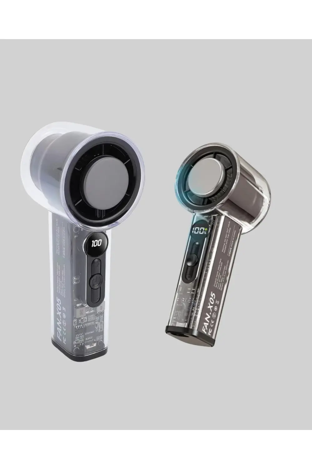 BFS 100 Kademeli Ayarlanabilir Mini Fan | Dijital Ekranlı Serinle