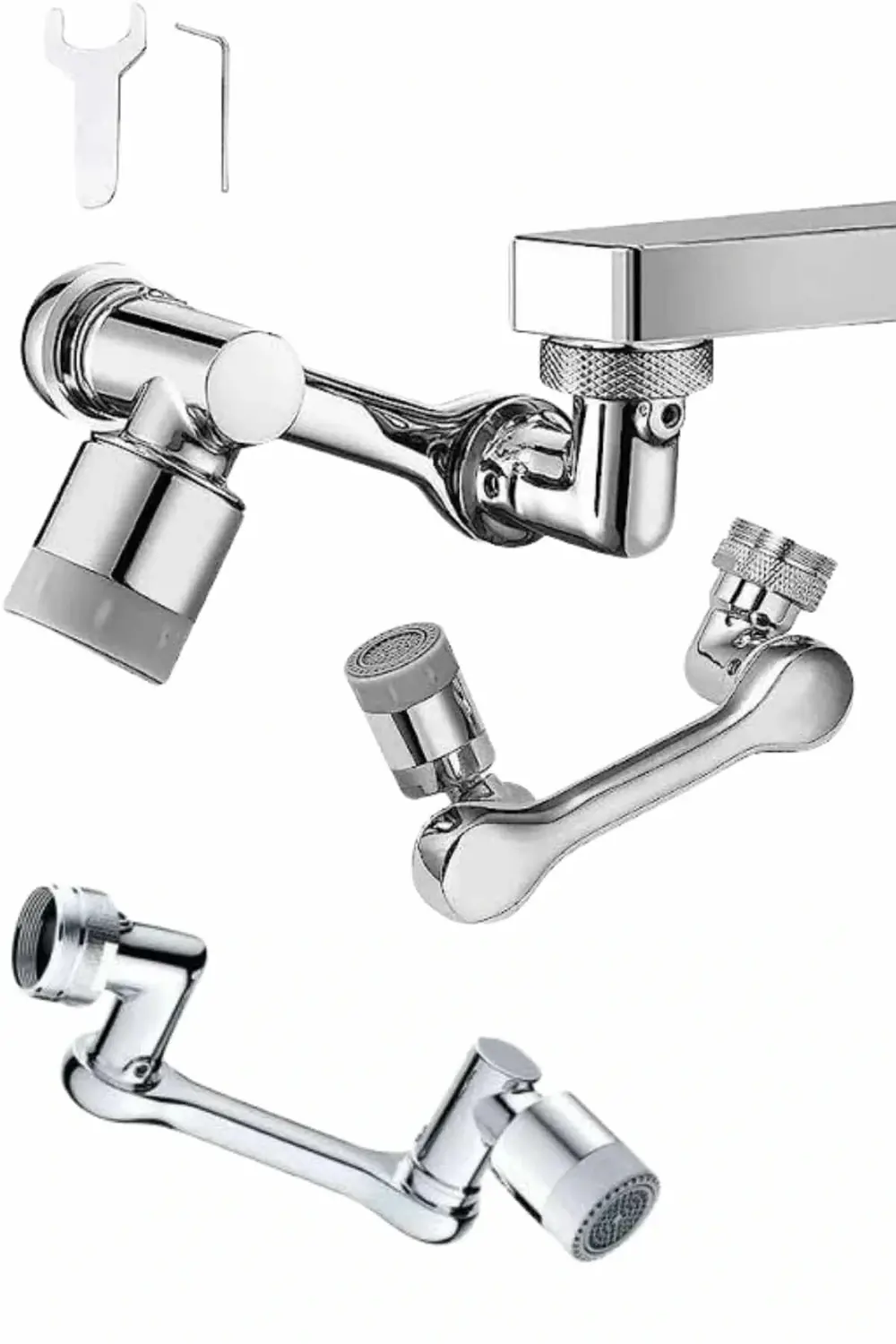 BFS 1080° Çok Yönlü Musluk Aparatı Püskürtme ve Köpük Akışlı