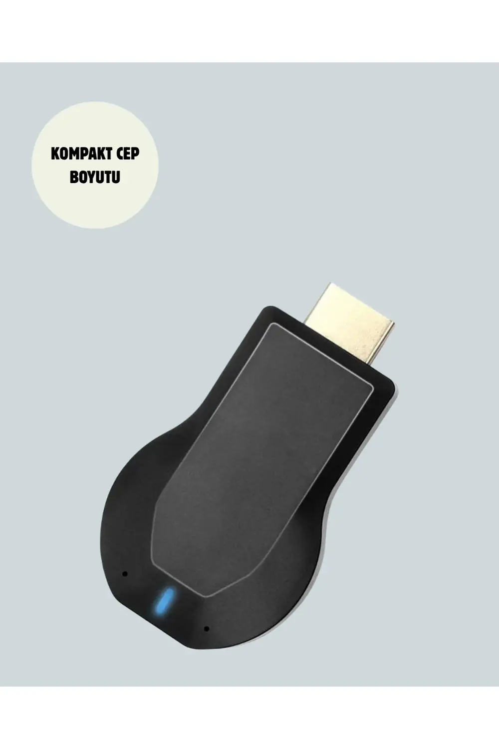 BFS 1080p Ultra HD Kablosuz Ekran Yansıtma Dongle – Miracast / Ai