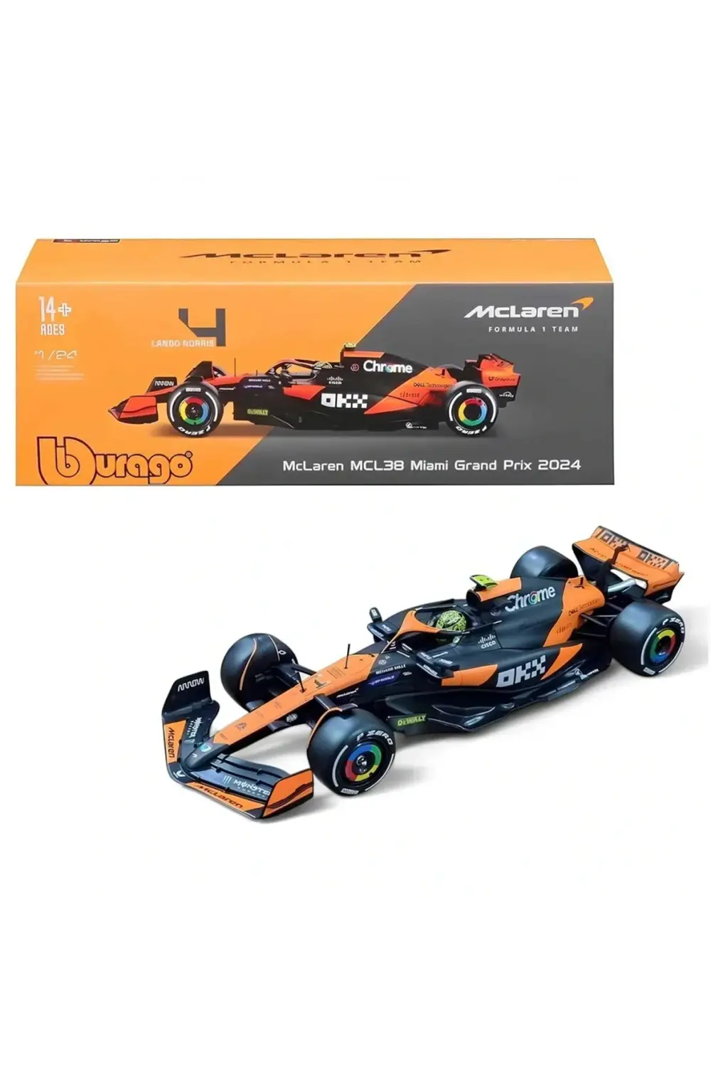 BFS 1:24 MCL38 Miami Grand Prix