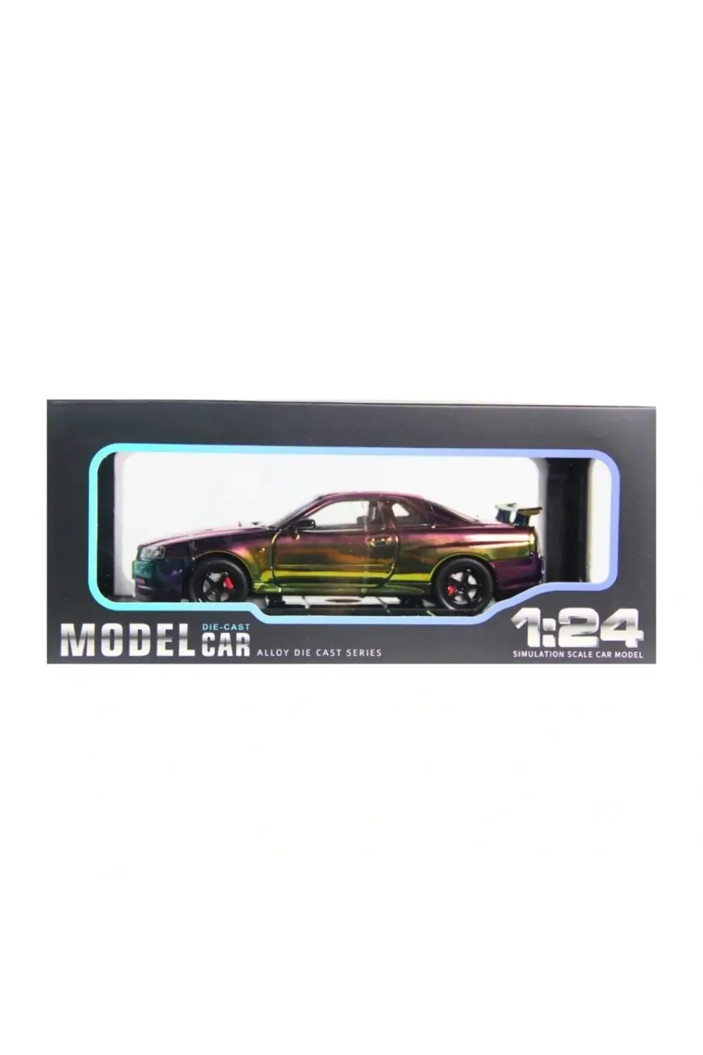 BFS 1/24 R34 Shinny Colors Model Araba BFS 1/24 R34 Shinny Colors Model Araba