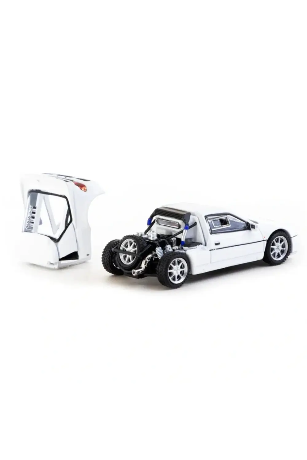 BFS 1/64 Ford RS200 White Model Araç BFS 1/64 Ford RS200 White Model Araç