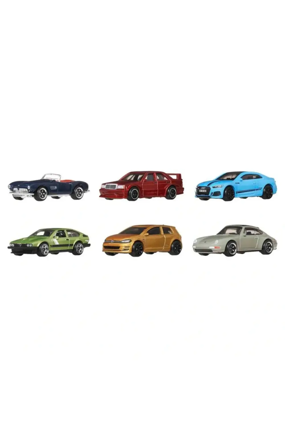 BFS 1:64 Silver Serisi Euro Style 6’lı Araba Seti JBY79