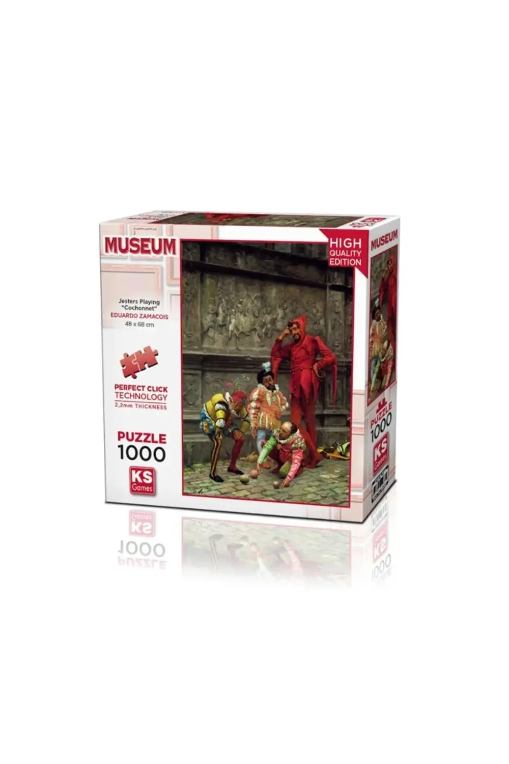 BFS 20662 Jesters Playing Cochonnet 1000 Parça Puzzle -NessiWorld