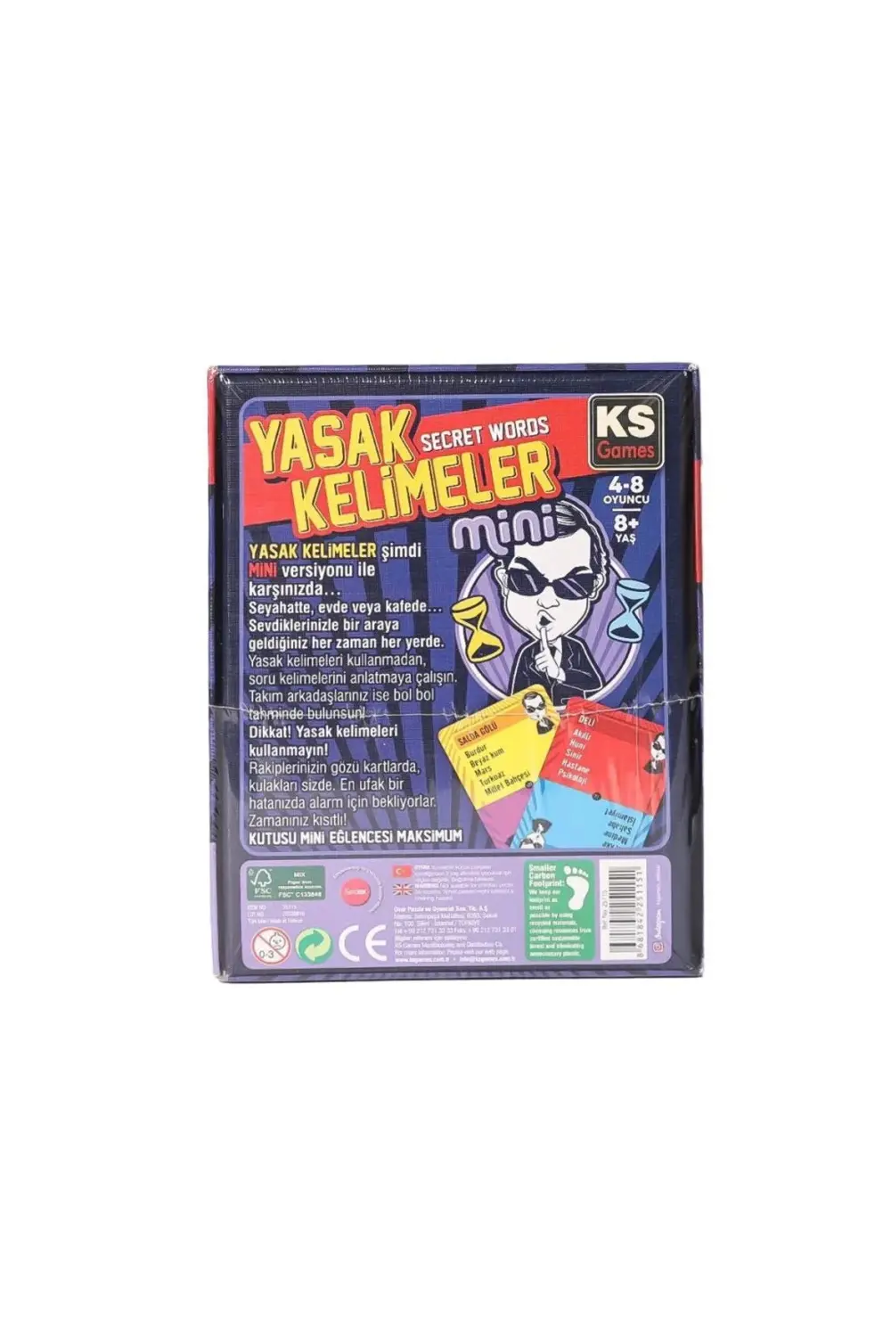 BFS 25115 Mini Yasak Kelimeler Oyunu -KS Games