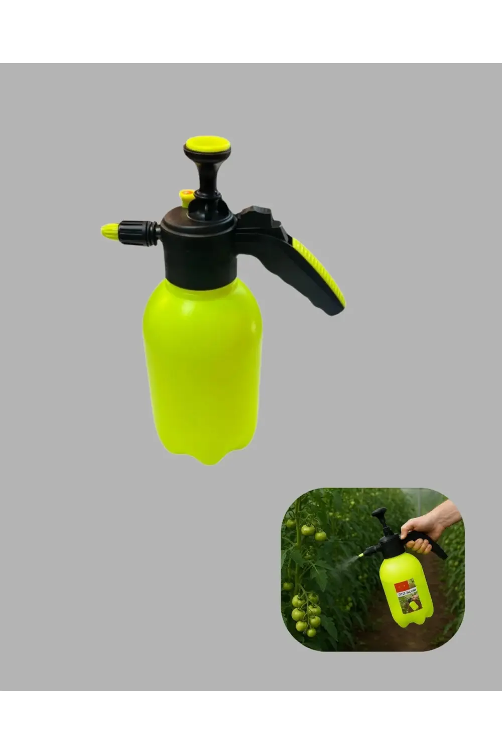 BFS 2L Bahçe ve Araç Temizlik Pompası Bakır Uçlu Basınçlı Sprey