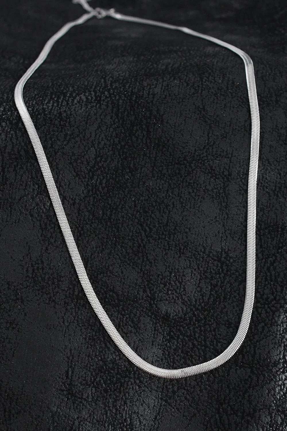 BFS 316L Çelik Klasik İtalyan Zincir Model Gümüş Renk Erkek Kolye