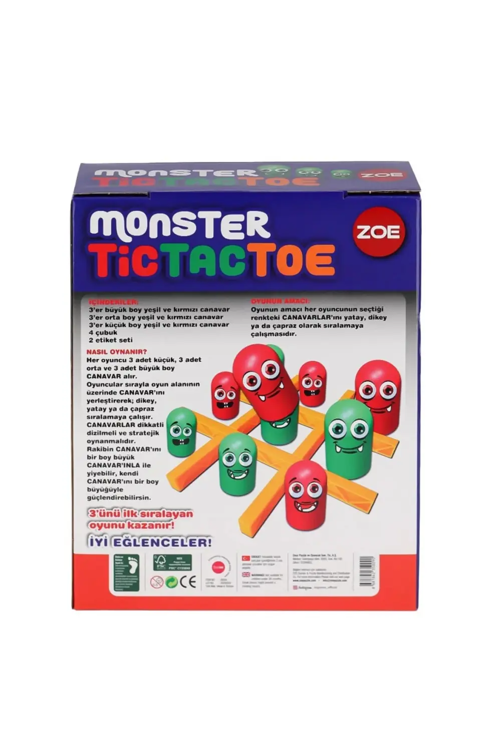 BFS 35009 Zoe Tic Tac Toe -KS Game