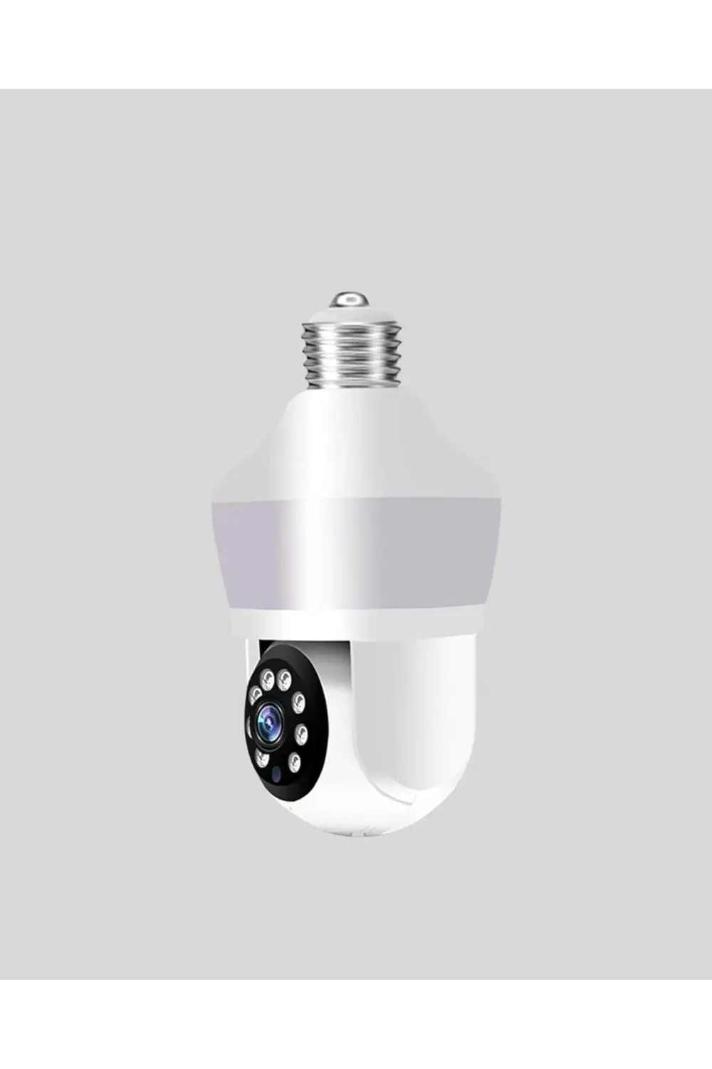 BFS 360° Full HD Wi-Fi Akıllı Ampül Kamera Gece Görüşlü