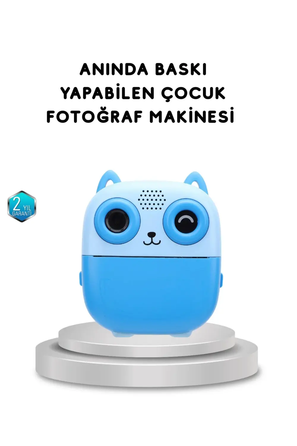 BFS 48MP Termal Baskılı Çocuk Dijital Kamera 1080P Video 2.4'' Ek