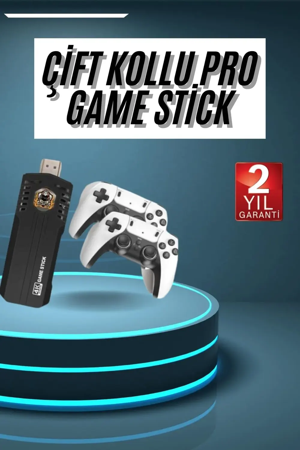 BFS 4k Kablosuz Çift Kol Retro Oyunlar 20000 Oyunlu Atari