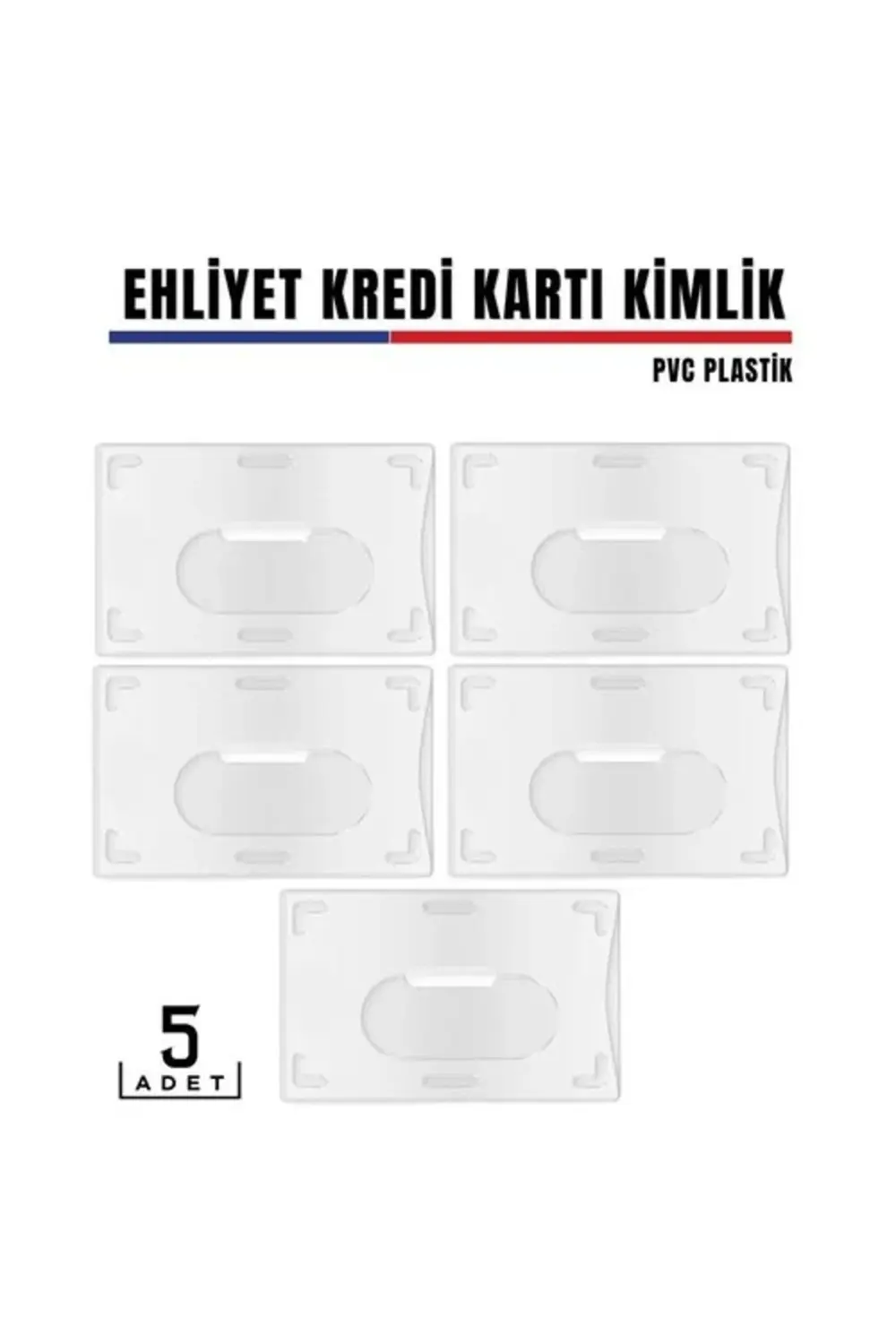 BFS 5 li Paket Ehliyet ve Kimlk Kart Koruyucu