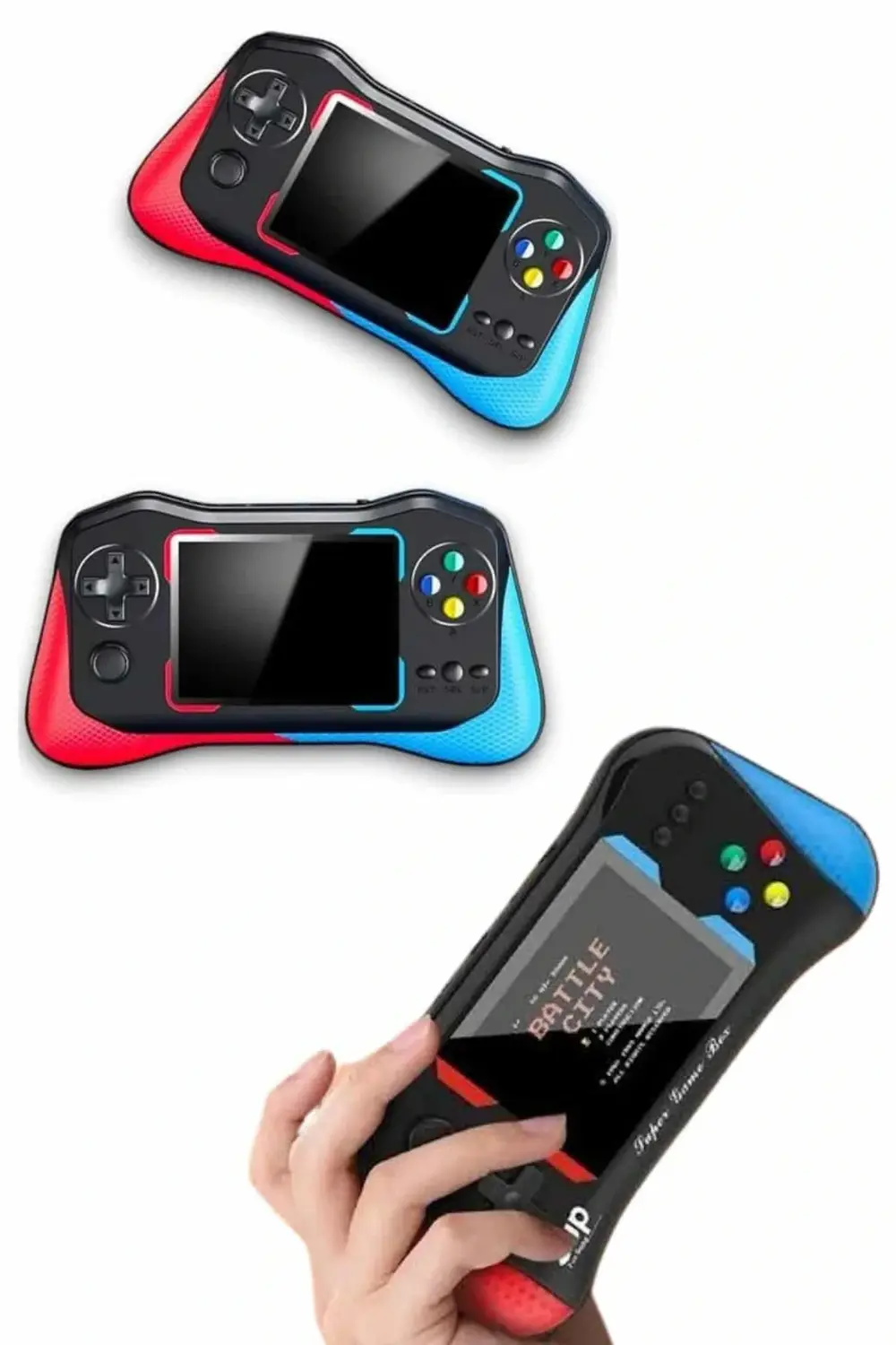 BFS 500 Oyunlu Retro Sup Konsolu Taşınabilir Mini Gamepad 3,5 İnç