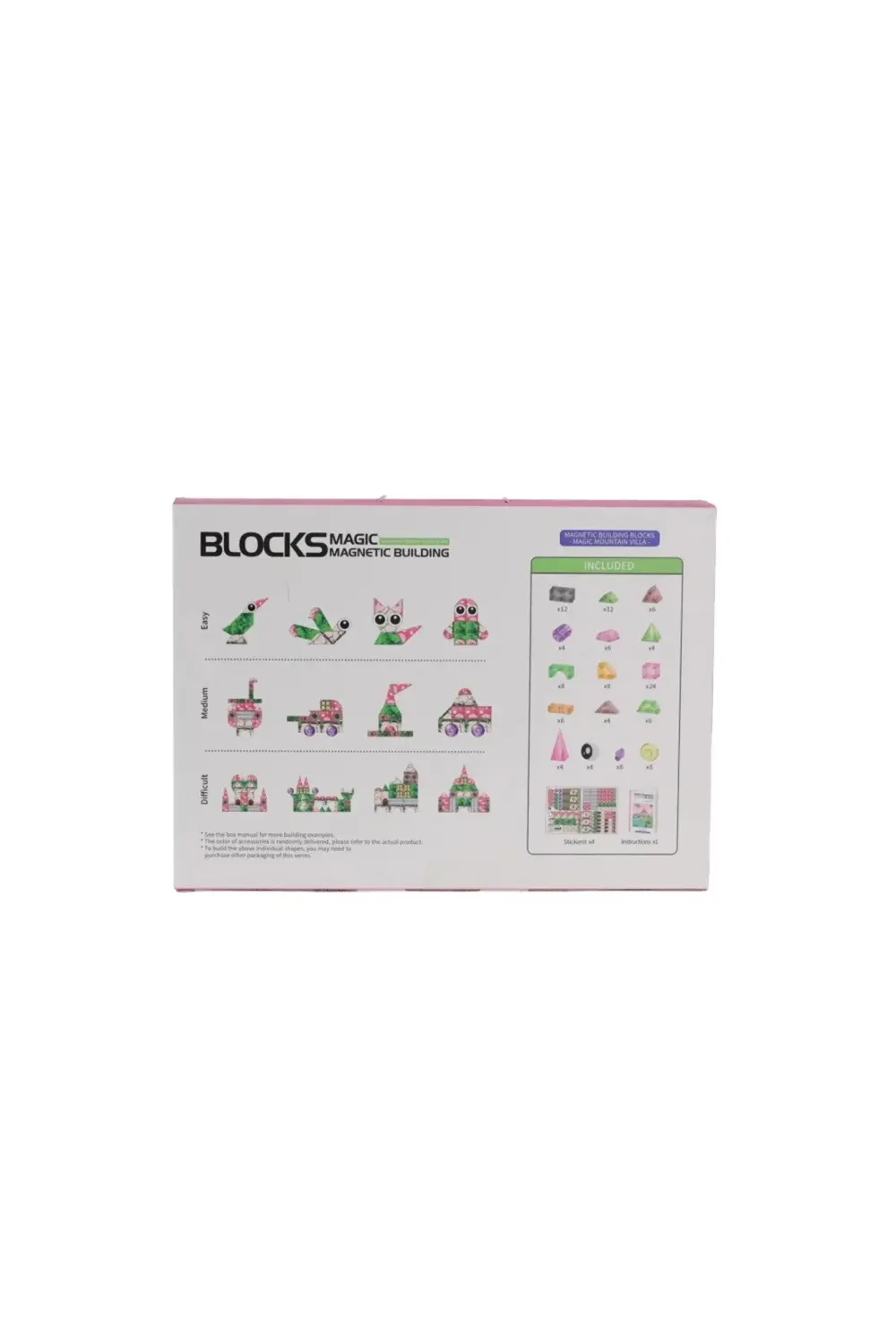 BFS 6602 MANYETİK PUZZLE 124 PARÇA BFS 6602 MANYETİK PUZZLE 124 PARÇA