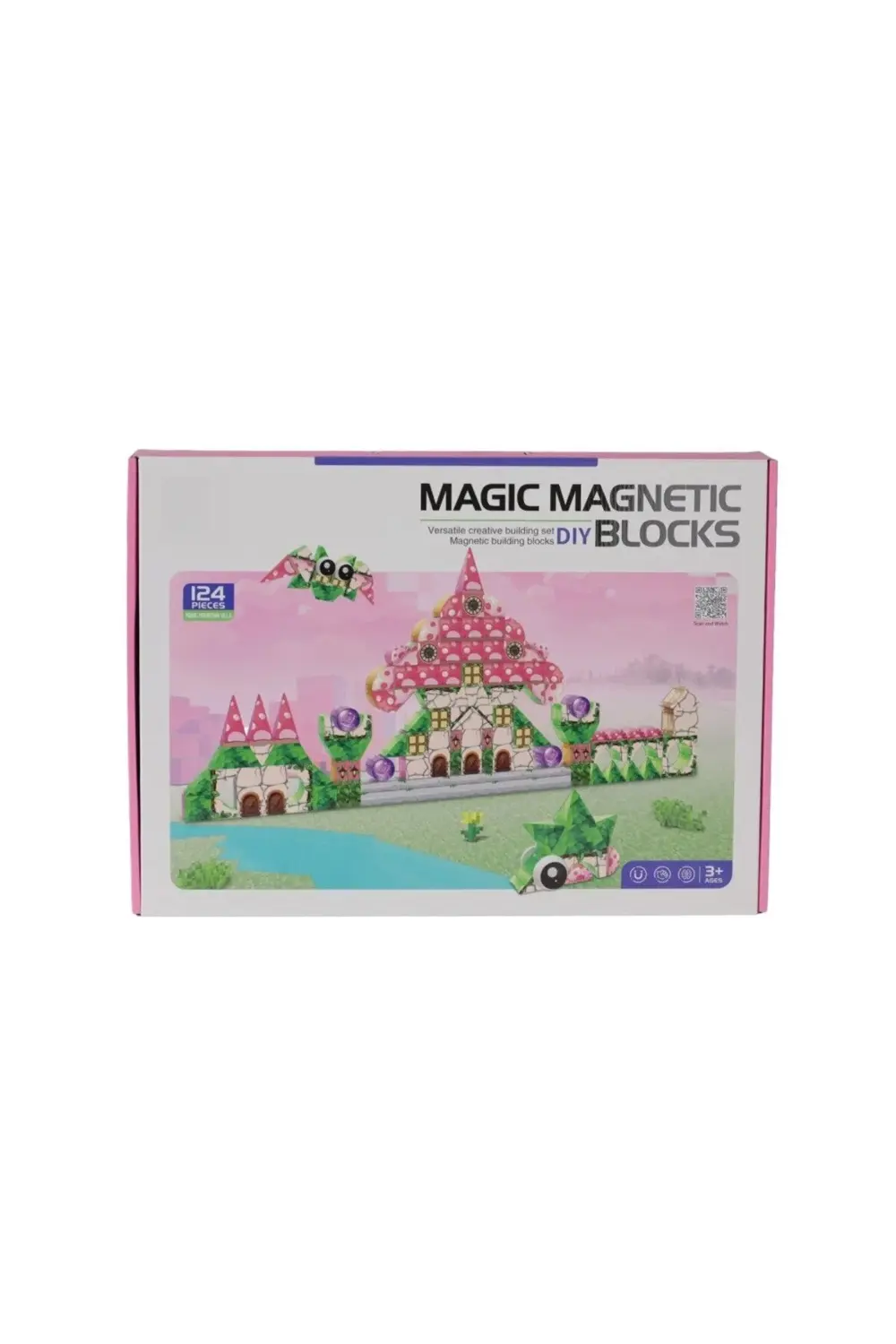 BFS 6602 MANYETİK PUZZLE 124 PARÇA BFS 6602 MANYETİK PUZZLE 124 PARÇA
