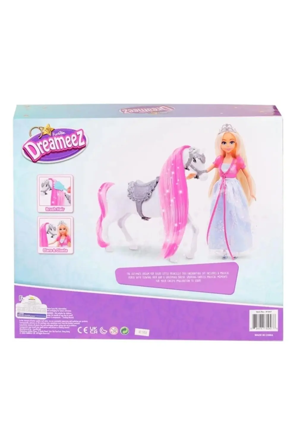 BFS 81047 Dreameez Prenses Bebek ve Atı -Sunman