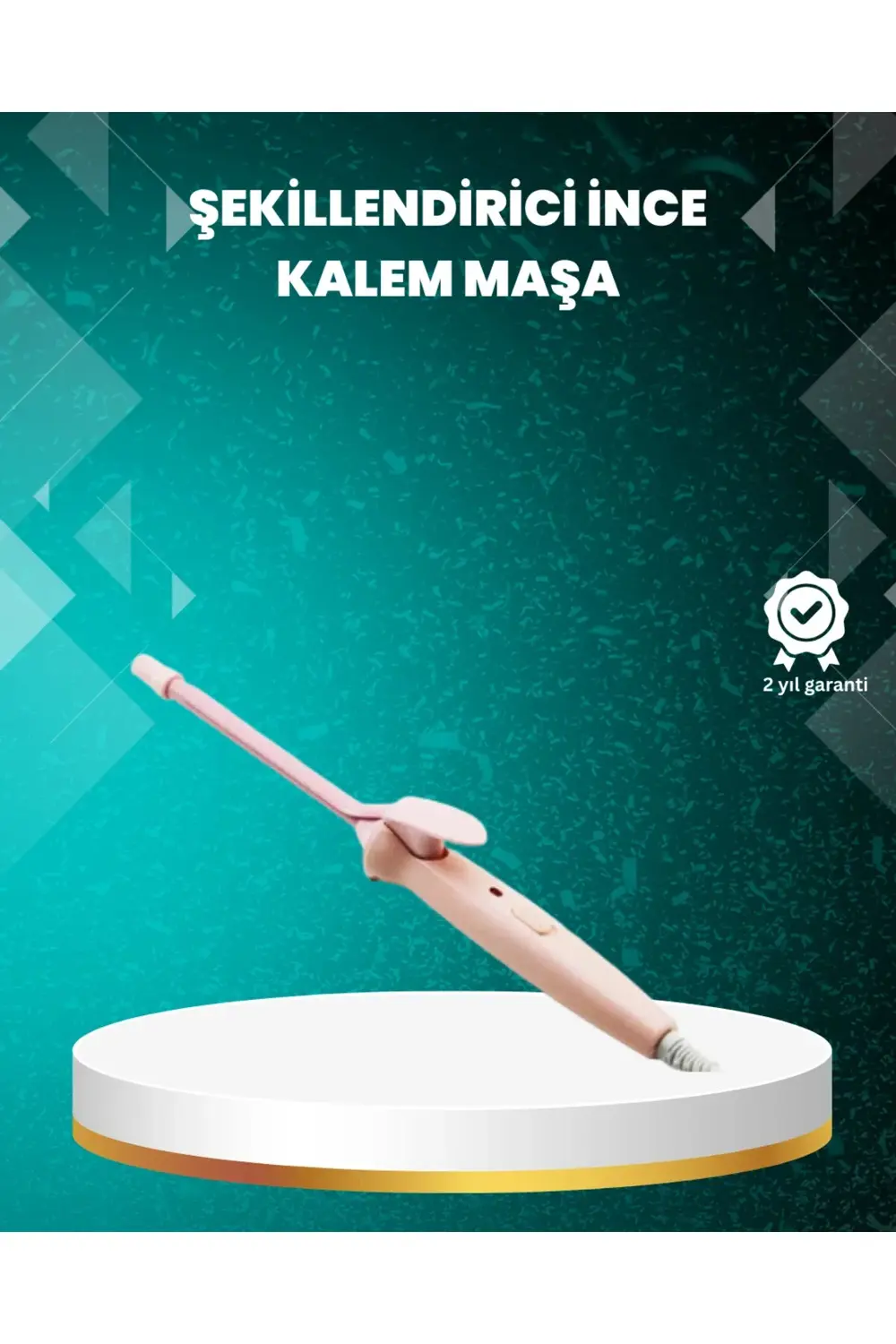 BFS 9mm İnce Bukle Maşası Afro ve Sık Bukleler İçin Uygun