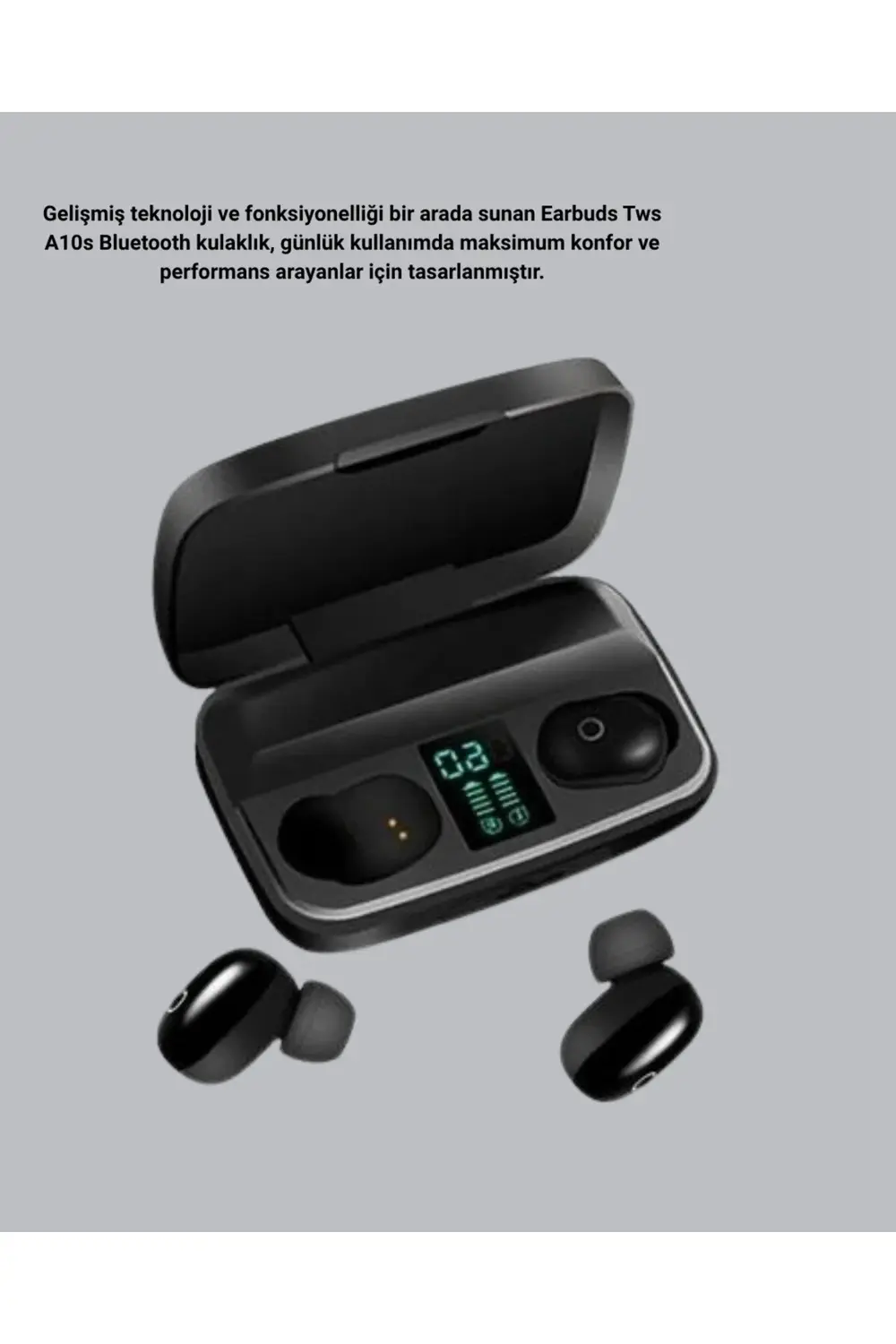 BFS A10s Kablosuz Kulaklık Çipli Uzun Pil Ömürlü Dokunmatik