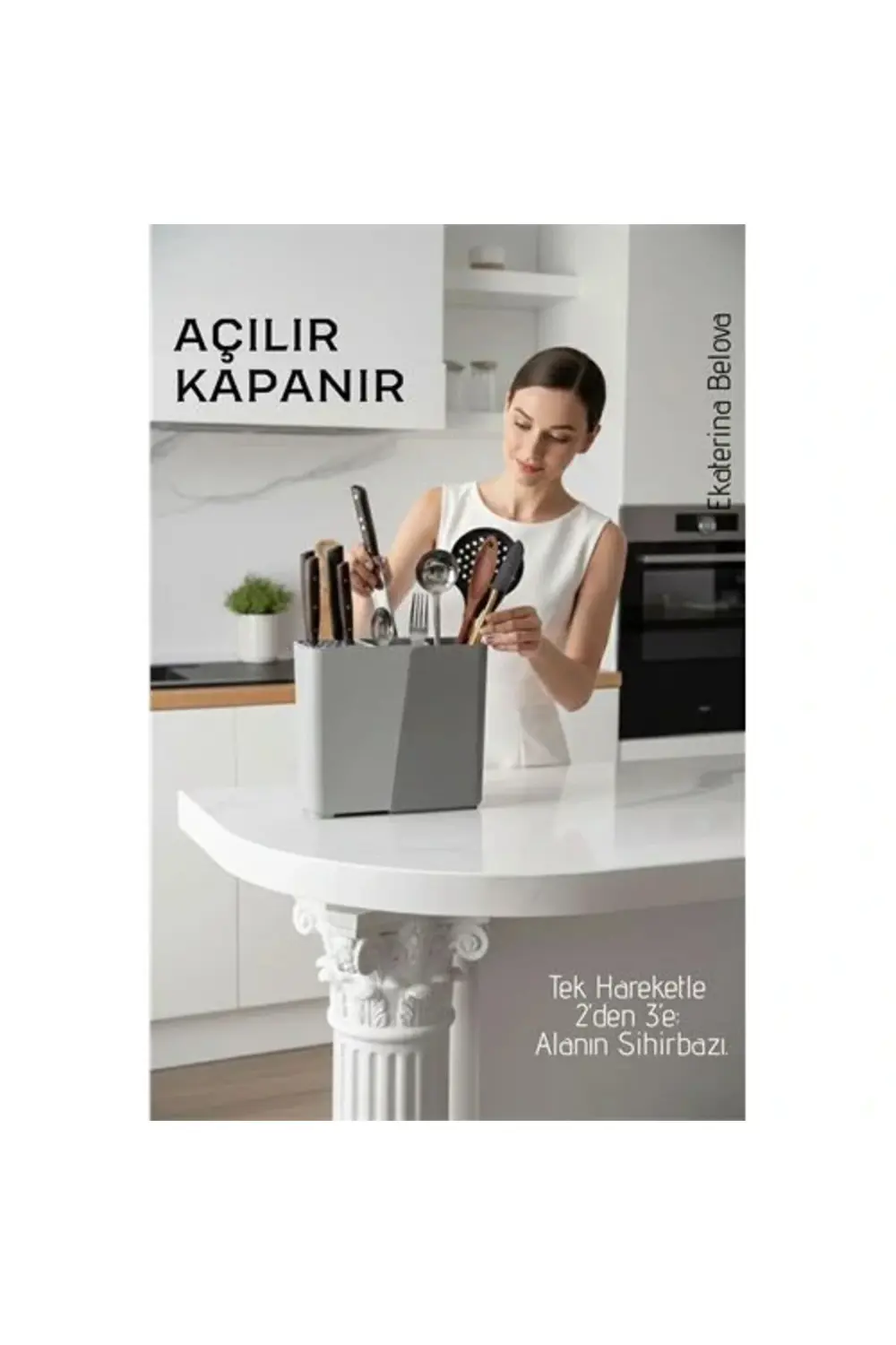 BFS Akıllı Sürgülü Bıçaklık ve Kaşıklık Organizeri - Ayarlanabili BFS Akıllı Sürgülü Bıçaklık ve Kaşıklık Organizeri - Ayarlanabili