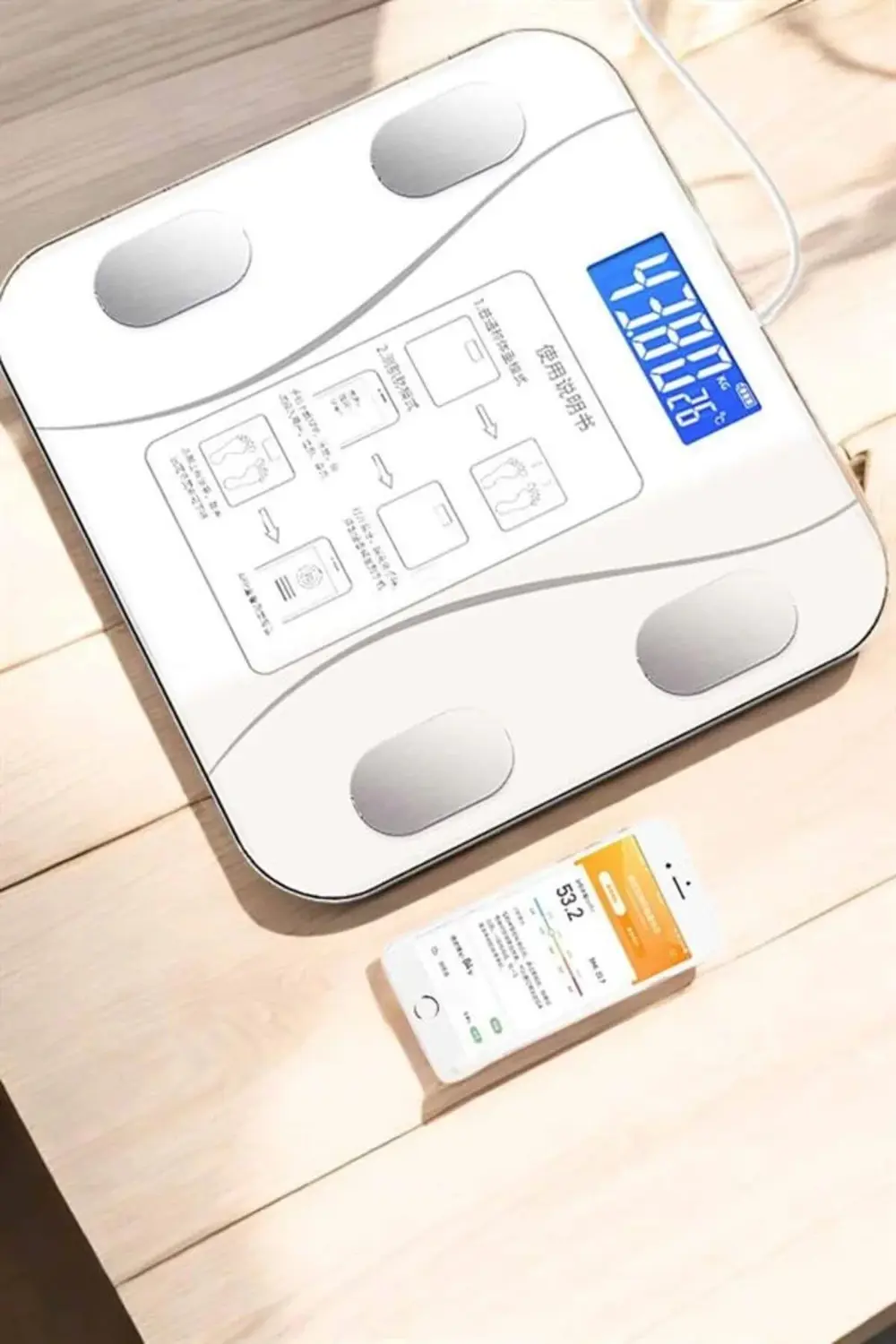 BFS Akıllı Tartı Bluetooth Bağlantılı Yağ Ölçebilen Tartı Yeni Ne