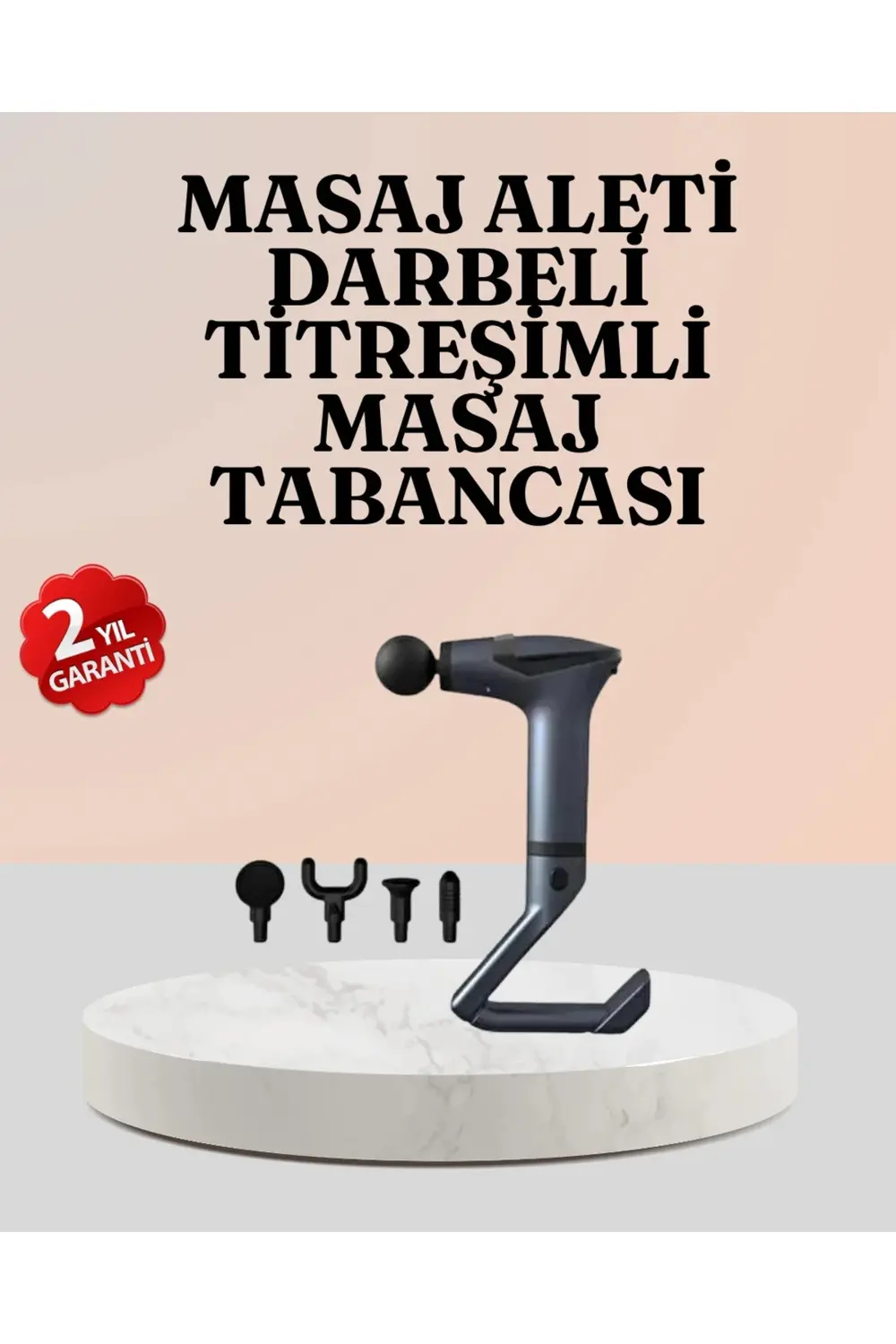 BFS AKTÜEL 3in1 Taşınabilir Şarjlı Titreşimli Masaj Cihazı Çok Fo