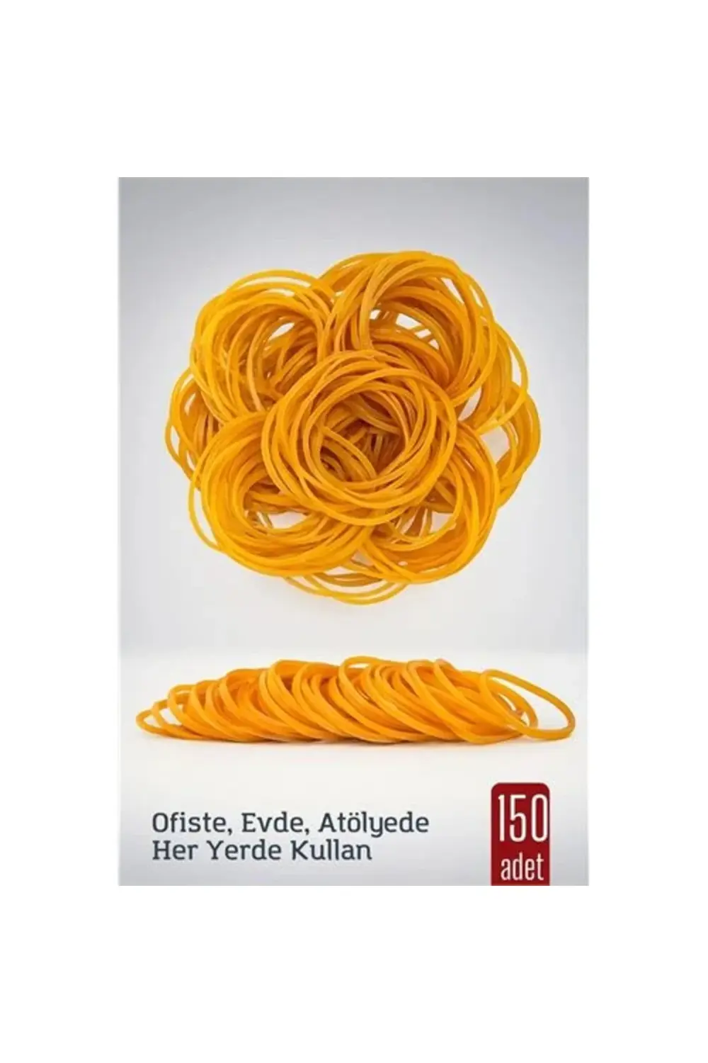 Bfs Ambalaj Lastiği - Paket Lastiği - Para Lastiği 64Mm 150 Adet