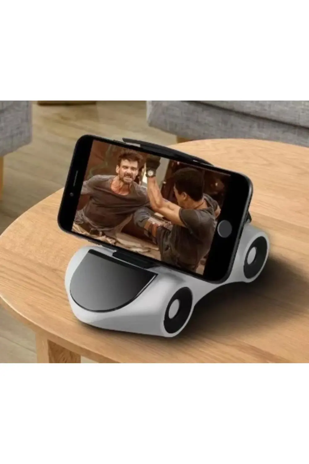 BFS Araba Tasarımlı Araç İçi Telefon Tutucu Kaymaz, 360 Dönerek A