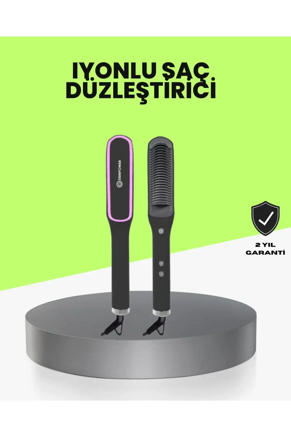 BFS Ayarlanabilir Isılı Saç Düzleştirici Tarak İyon Teknolojili