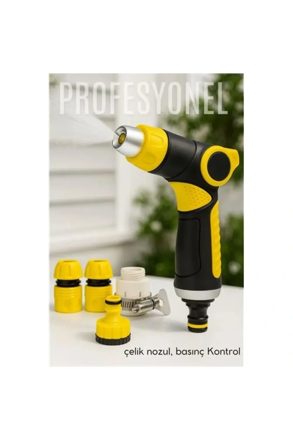 BFS Bahçe/Oto Yıkama Tabancası Ayarlanabilir Hız Ayarı Yüksek Bas BFS Bahçe/Oto Yıkama Tabancası Ayarlanabilir Hız Ayarı Yüksek Bas