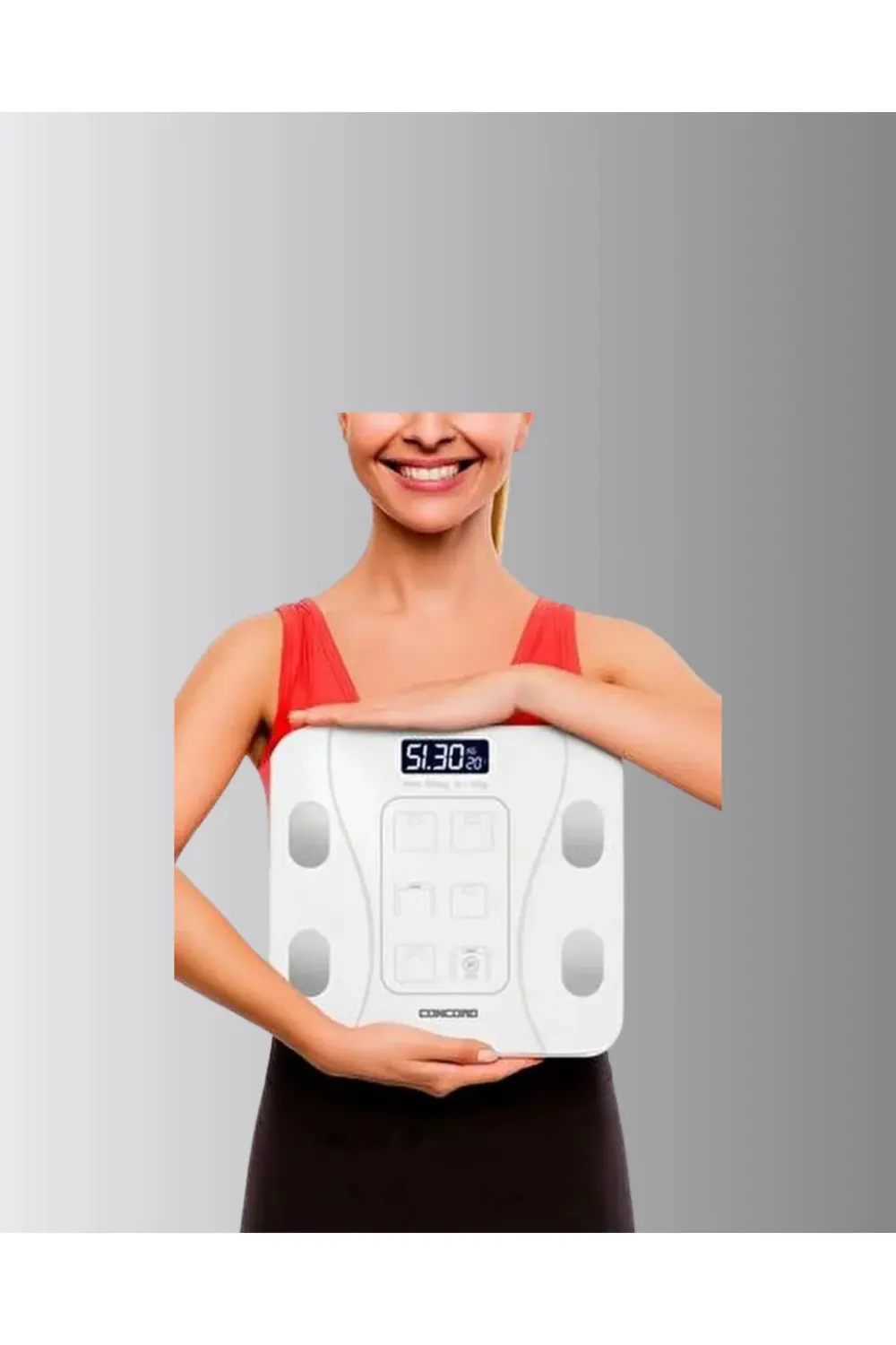 BFS Bluetooth Akıllı Tartı – 8 Fonksiyonlu Dijital Baskül, 180 kg