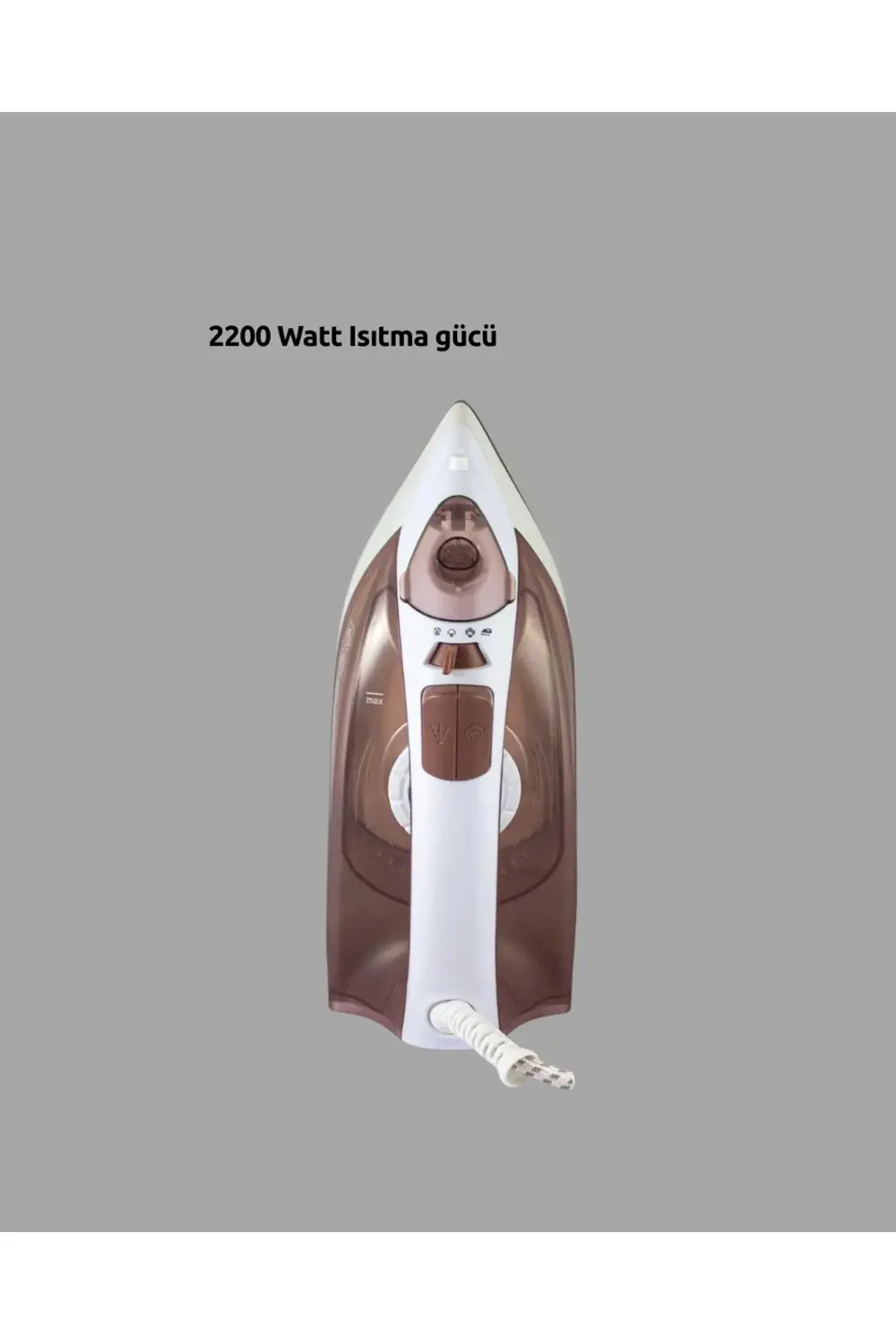 BFS Buharlı Ütü 2200W Kireç Önleyici Self Clean Damlatmaz Kahvere