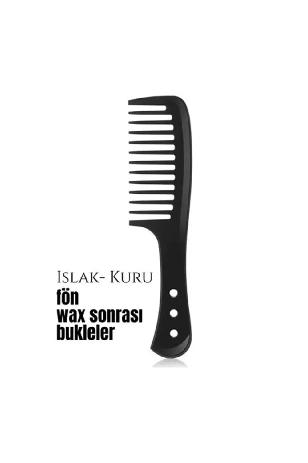 Bfs Bukleli Saç Fön Wax Sonrası Tarak Karbon Nano Absolute Profes