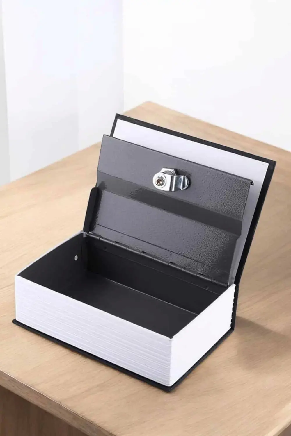 BFS Büyük Boy Anahtarlı Kitap Görünümlü Gizli Kasa Çelik Kasa Alt