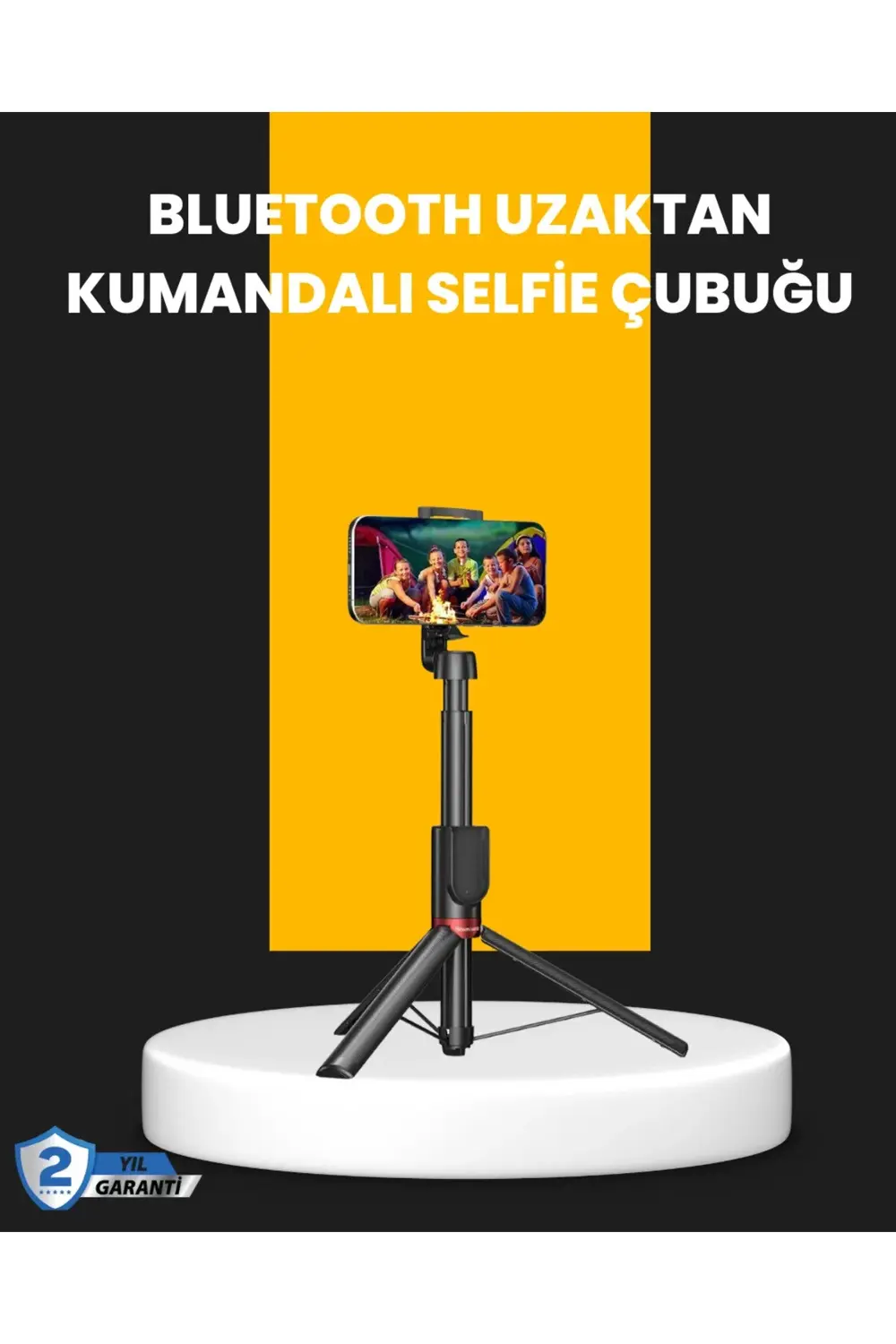 BFS Canlı Yayın ve Fotoğraf İçin Tripodlu Telefon Tutucu