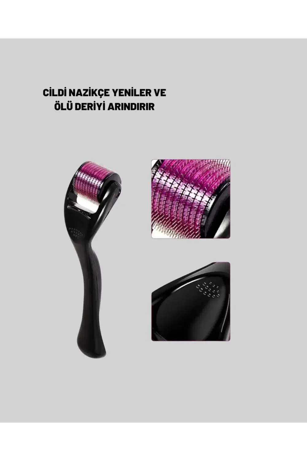 BFS Cilt Yenileyici Derma Roller – Mikro İğneli Bakım Aracı