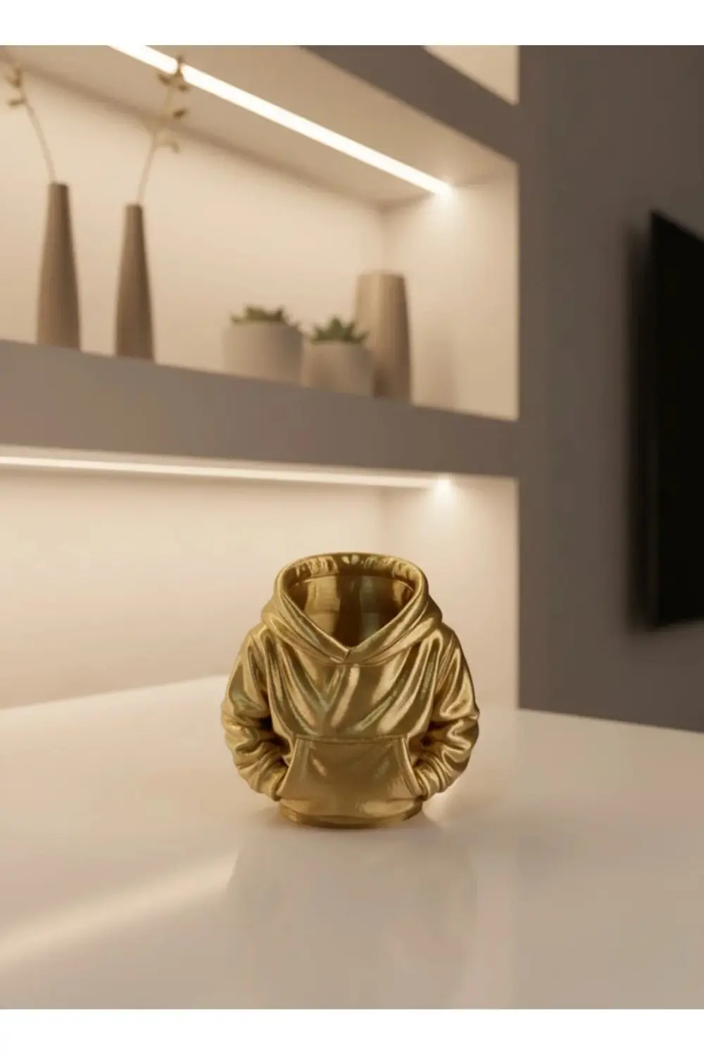 BFS Dekoratif Gold Hoodie Kalemlik 10x10 cm