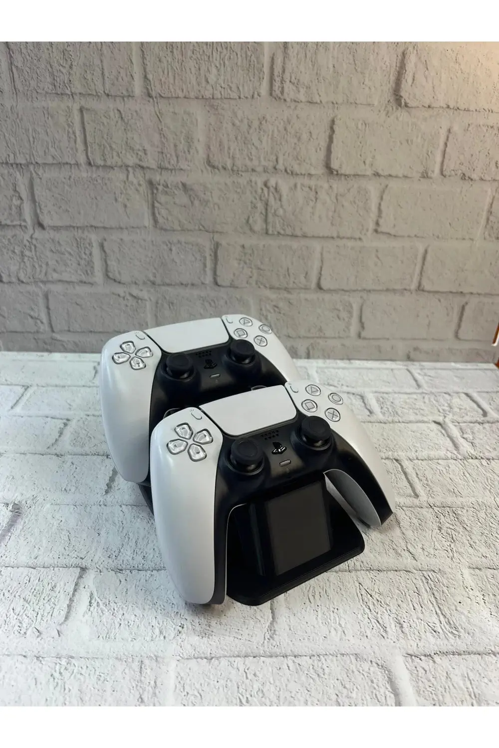 BFS Dekoratif Siyah İkili Gamepad Standı 7x18 cm