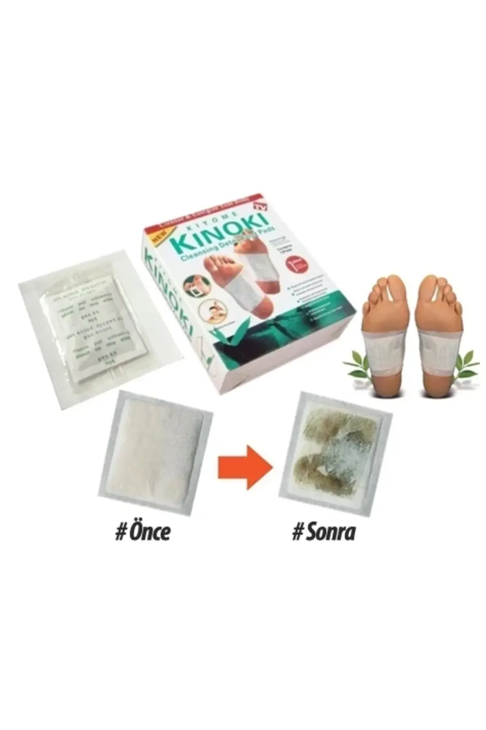 BFS Detox Ayak Bandı (10 Adet)