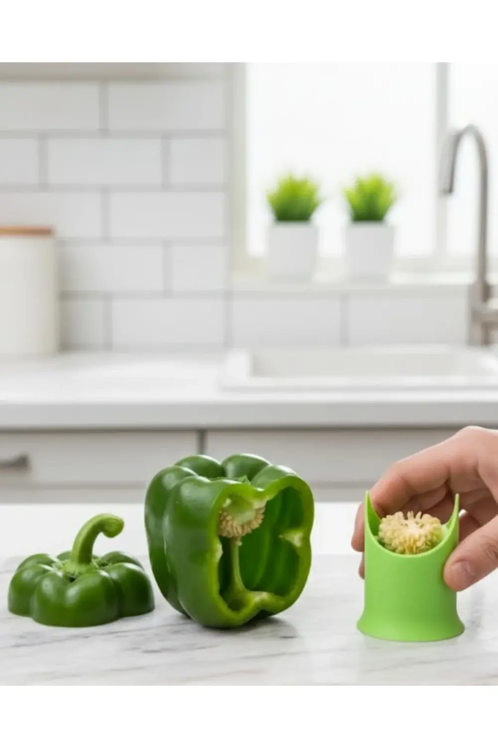 BFS Dolmalık Biber ve Kabak İçin Çekirdek Temizleyici Mutfak Apar