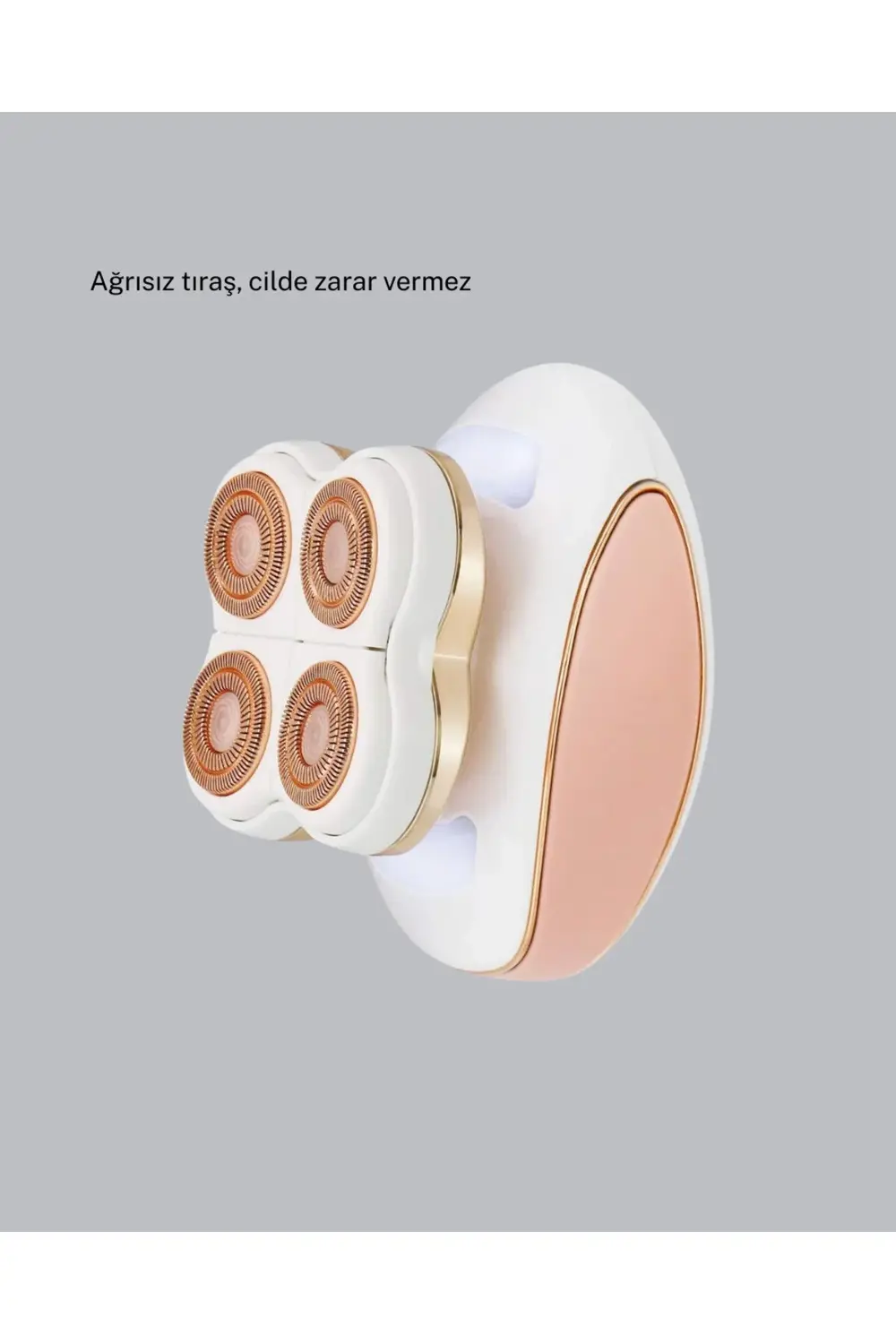 BFS Dört Kesici Başlıklı Vücut Tıraş Cihazı Ağrısız Kullanım