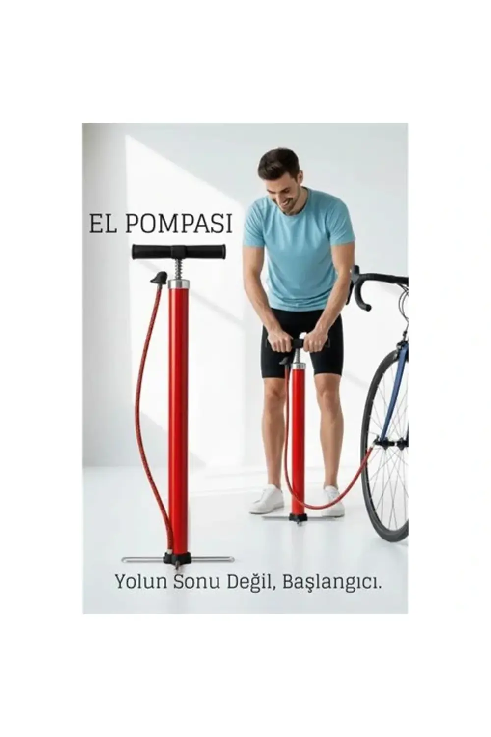 BFS El Pompası Bisiklet Scooter Motosiklet Lastik Şişirici Profes BFS El Pompası Bisiklet Scooter Motosiklet Lastik Şişirici Profes