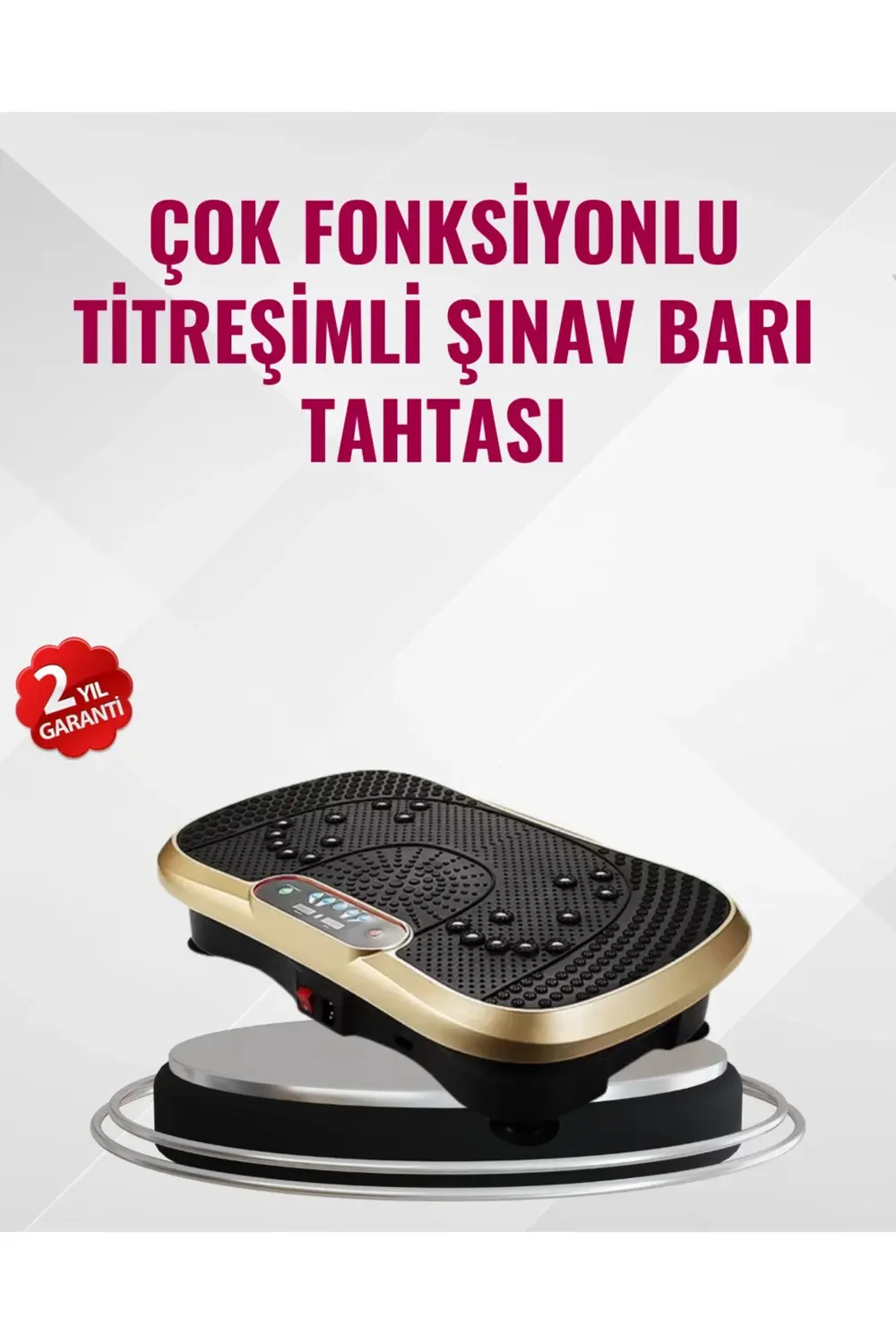 BFS Ev Tipi Titreşimli Spor Aleti Yağ Yakım Destekli Tasarım