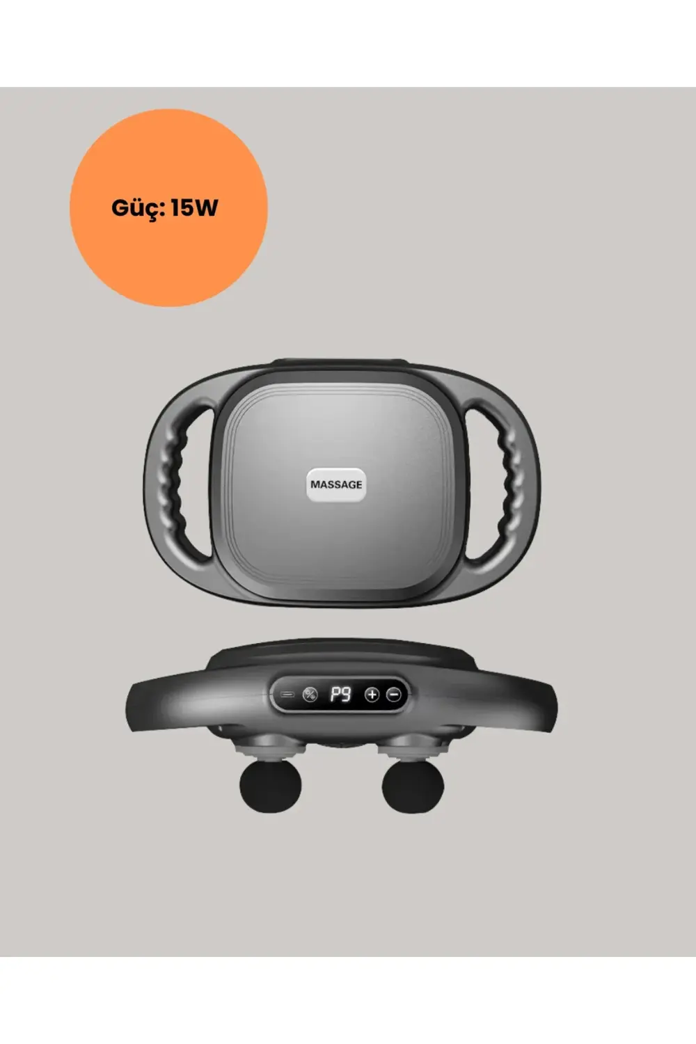 BFS Fonksiyonlu Şarjlı Masaj Aleti 6 Başlık 2000 mAh Ergonomik Gö