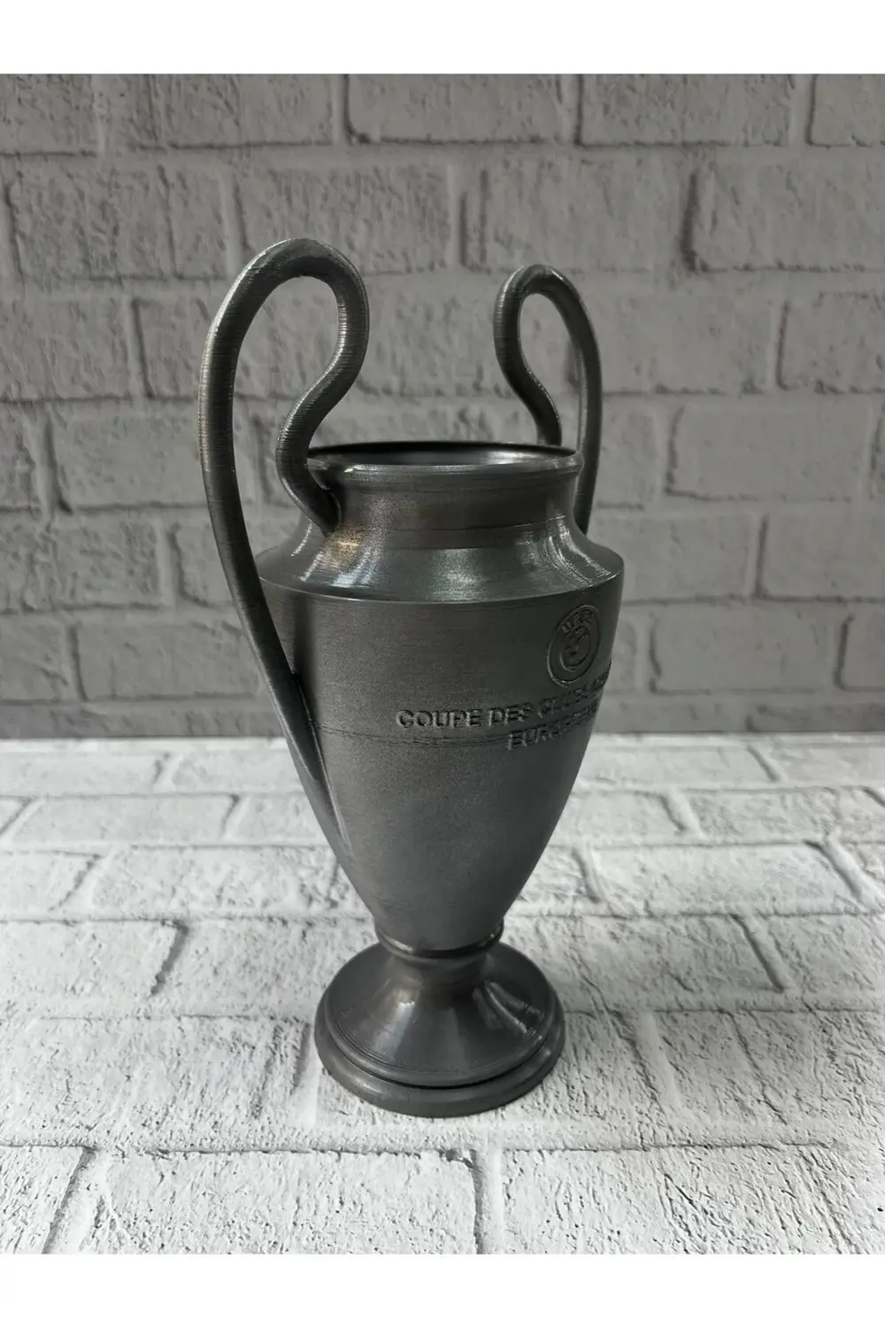 BFS Füme Şampiyonlar Kupası 25cm Modern Dekor Ödül Biblo