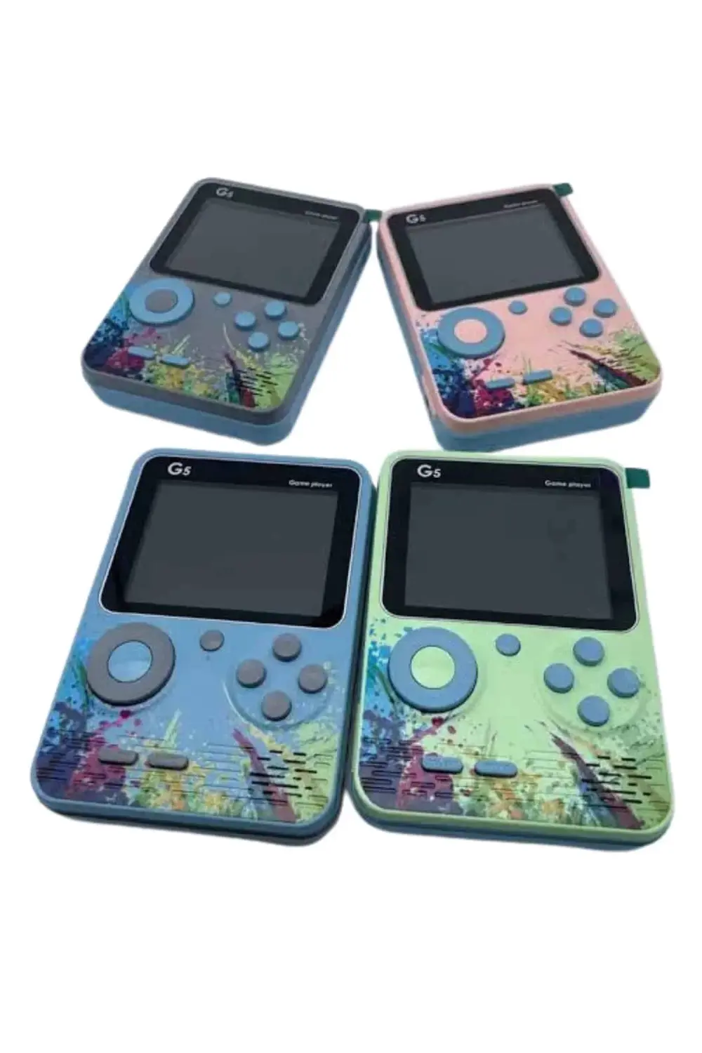 BFS Game Box Oyun Konsolu 500 Retro Oyunlu Mini Taşınabilir 3 İnç