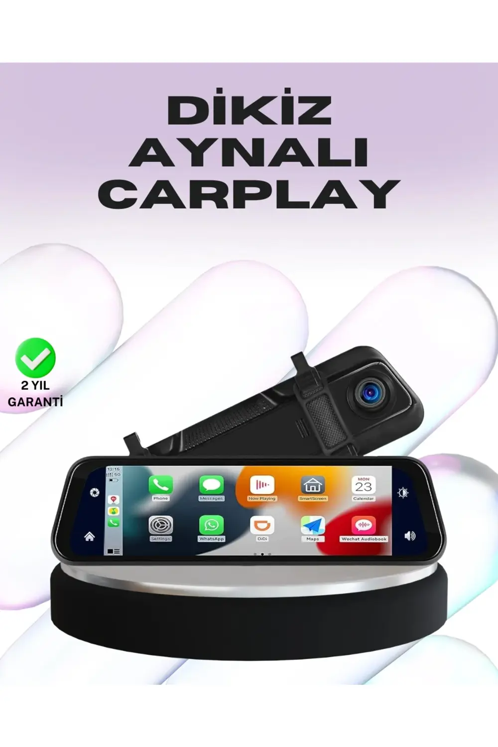 BFS Gece Görüşlü Araç Dikiz Aynası Kamera Park Monitörlü