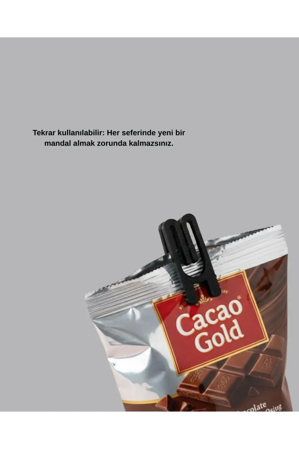 BFS Gıda Saklama Mandalı Tazelik Koruyucu Pratik Tasarım