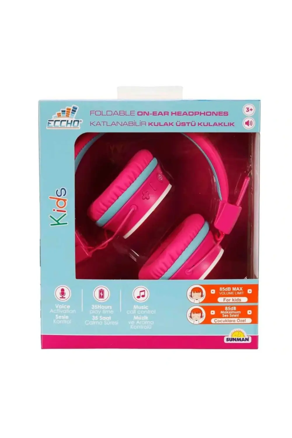 BFS Gökkuşağı Desenli Bluetooth Kulak Üstü Kulaklık